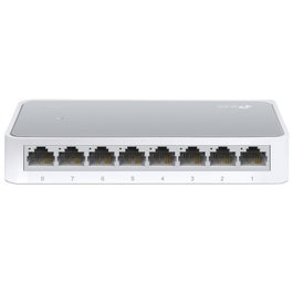 TP-Link TL-SF1008D Switch Fast Ethernet de 8 Puertos Blanco
